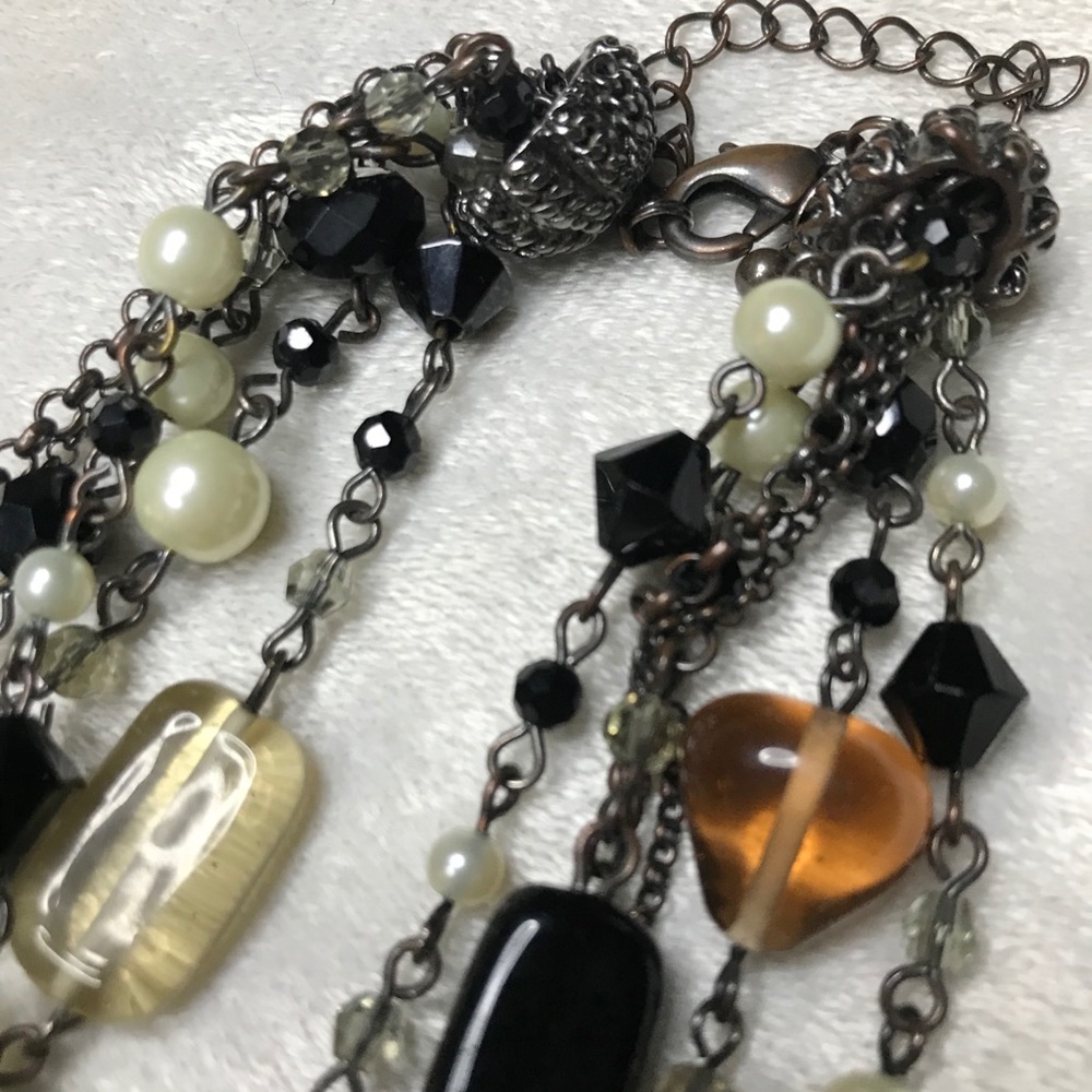 Lia Sophia silver necklace